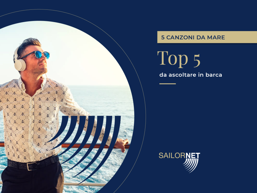 Canzoni da mare: Top 5 da ascoltare in barca