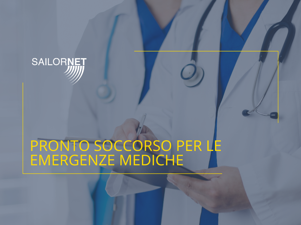 Pronto soccorso in mare per le emergenze mediche e assistenza H24