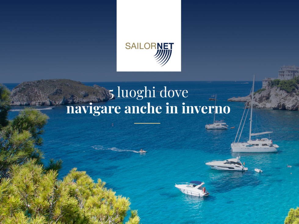 5 luoghi dove navigare anche in Inverno